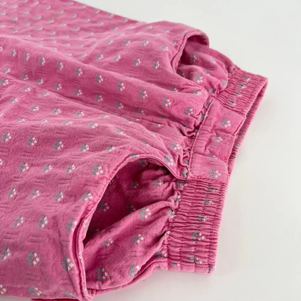 90s Osh Kosh B’Gosh Pink Floral Pants 1990s Vintage